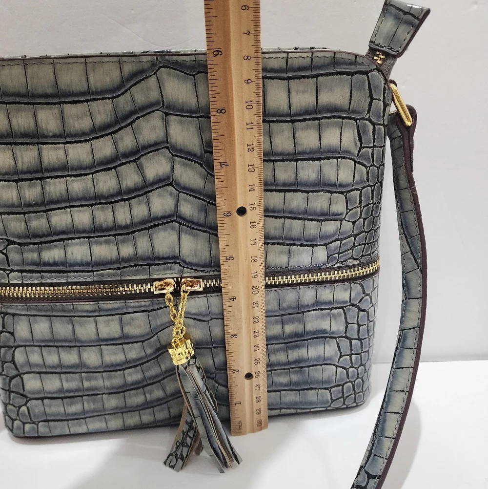 Ainifeel Croc Embossed Crossbody Bag - Picture 12 of 16